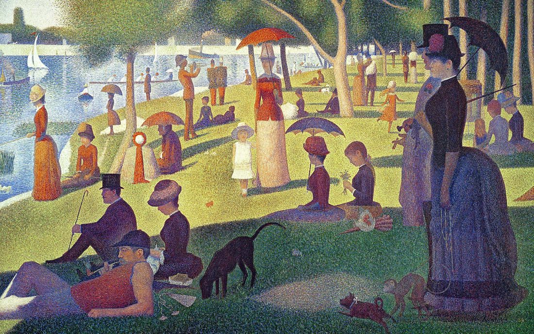 Grande Jatte Adası'nda Bir Pazar Öğleden Sonrası